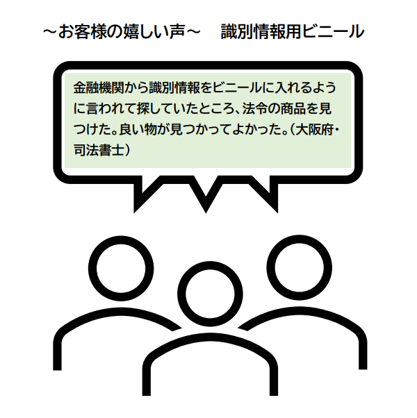 No.2002】登記識別情報専用封筒 ソフトグリーン (折込方式用